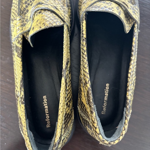 Reformation Agaetha Chunky Loafer size 8 - Picture 3 of 5